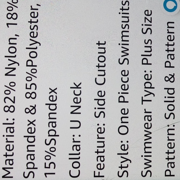 NWT PLUS SIZE TUMMY CONTROL SEXY CUT OUT HIGH WAISTED MONOKINI SWIMWEAR - Picture 7 of 10